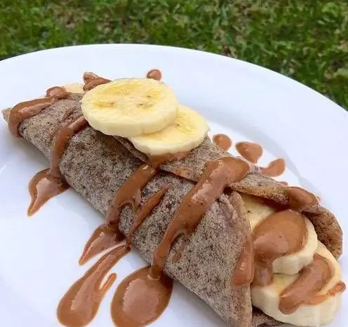 Panqueca fit de banana