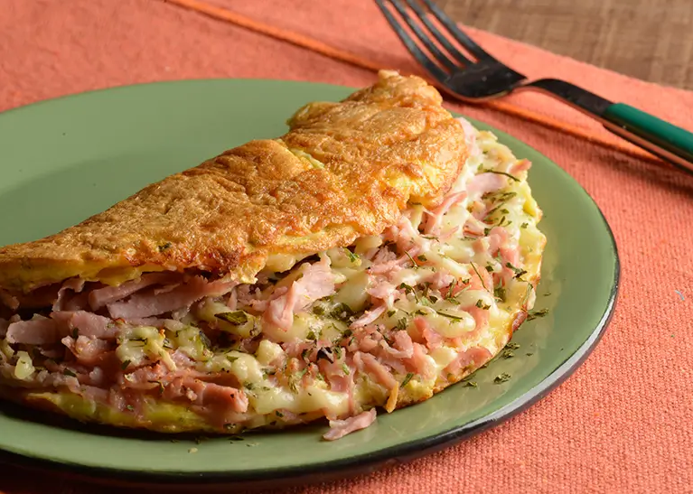 Omelete de frios tostada